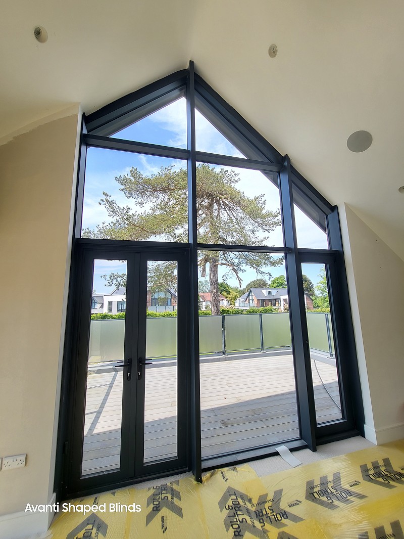 Shaped shutters